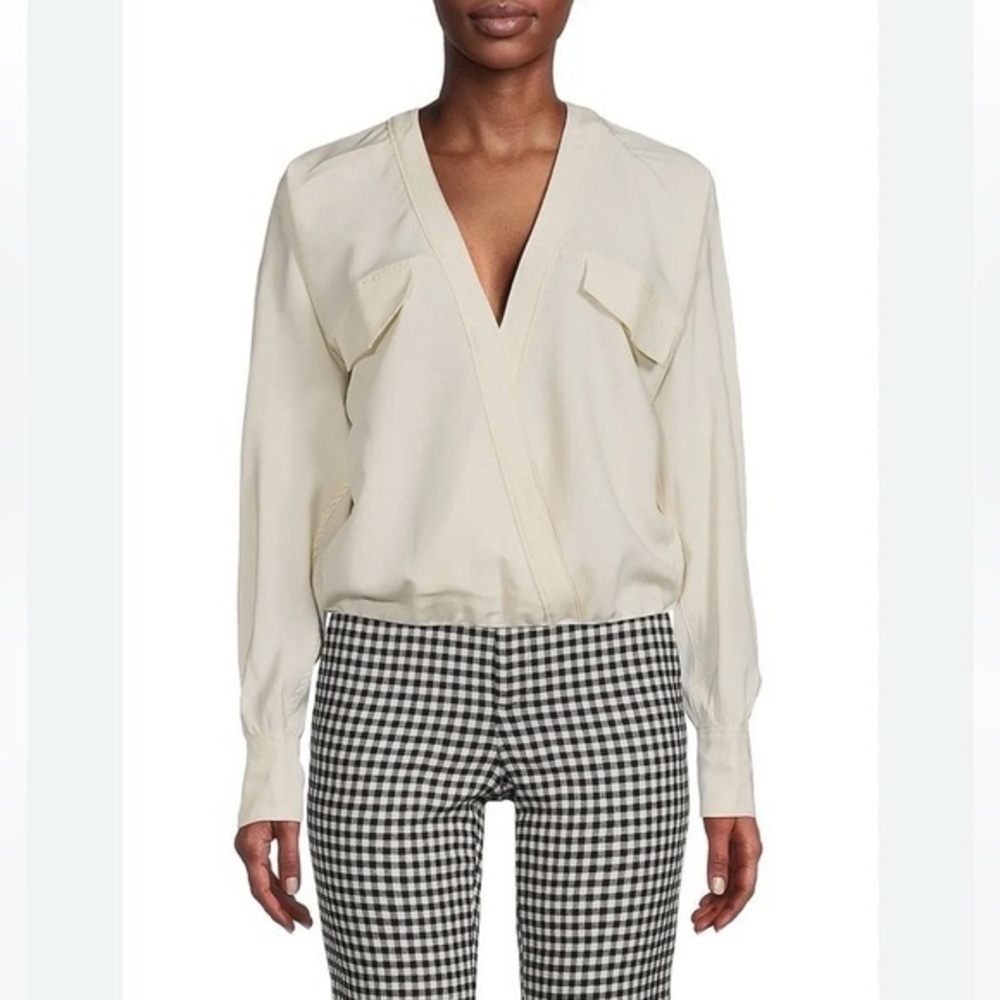 Good American Utility Wrap Bodysuit (101)